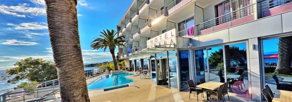 Hotel Sirena Podgora Exterior foto